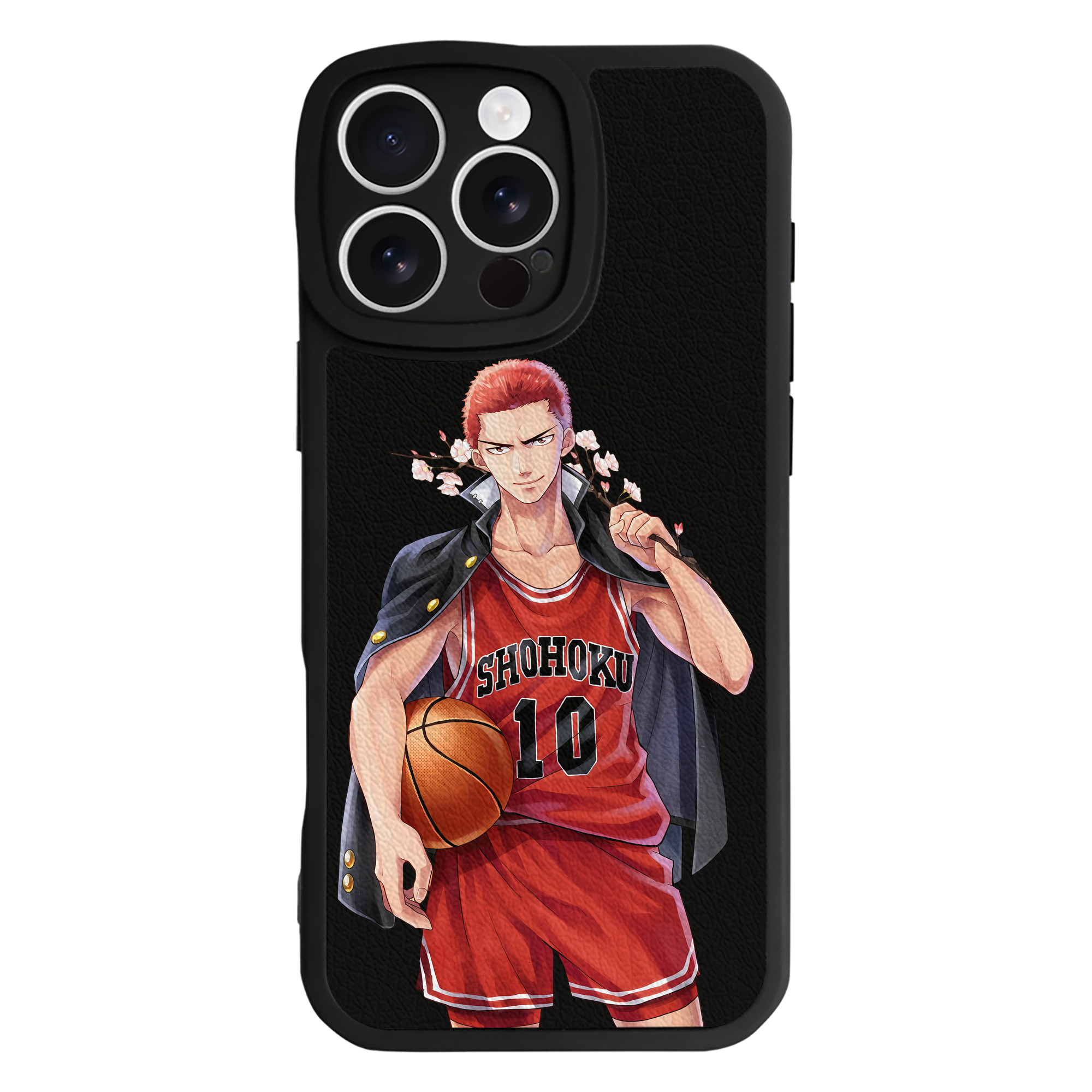 （画像用） SLAM DUNK／スラムダンク 【iPhone 16シリーズ対応】シリコンスマホケース（レザー調） 材質：シリコン
